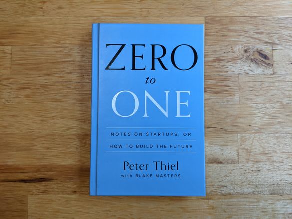 Book Review: Zero to One [Draft]
